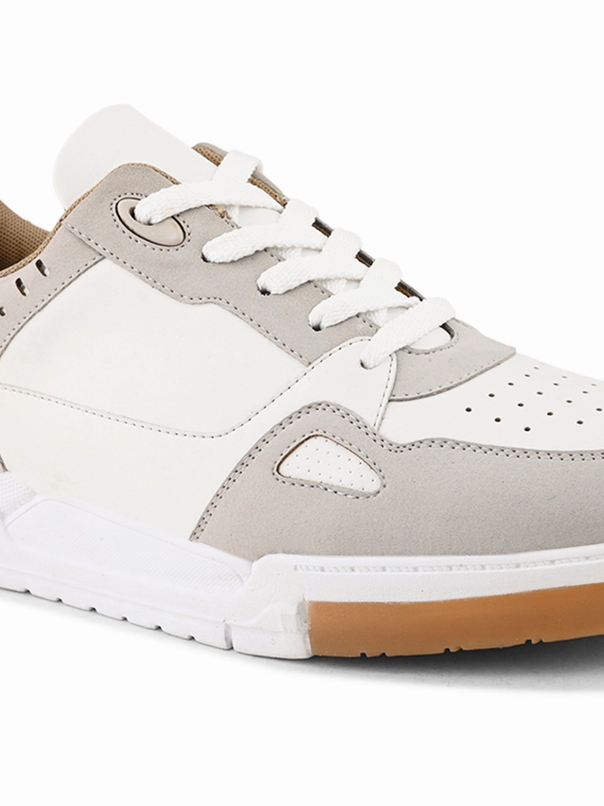 SAN FRISSCO Men Light Weight White Casual Sneakers 8053 Casual Platform Shoe