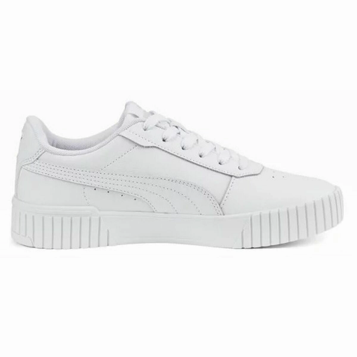 Puma Powercat Indoor Shoes Sports Trainers for Women Puma CARINA 2.0 385849 02  White