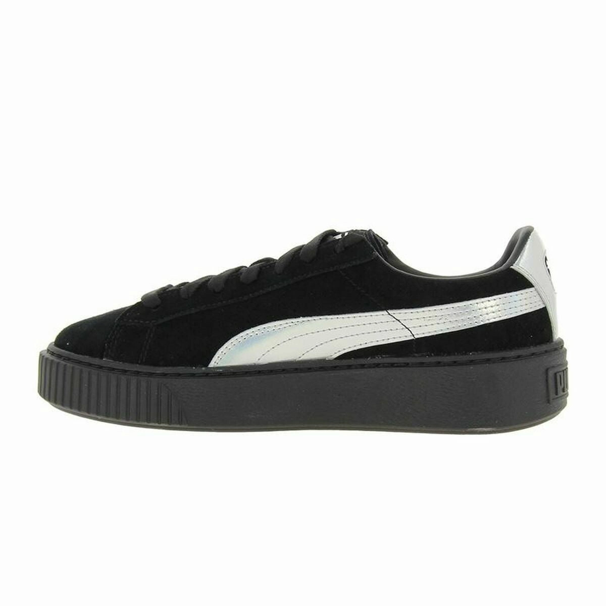 Sports Trainers for Women Puma Suede Platform Explos  Black Puma Shoes Rihanna Fenty