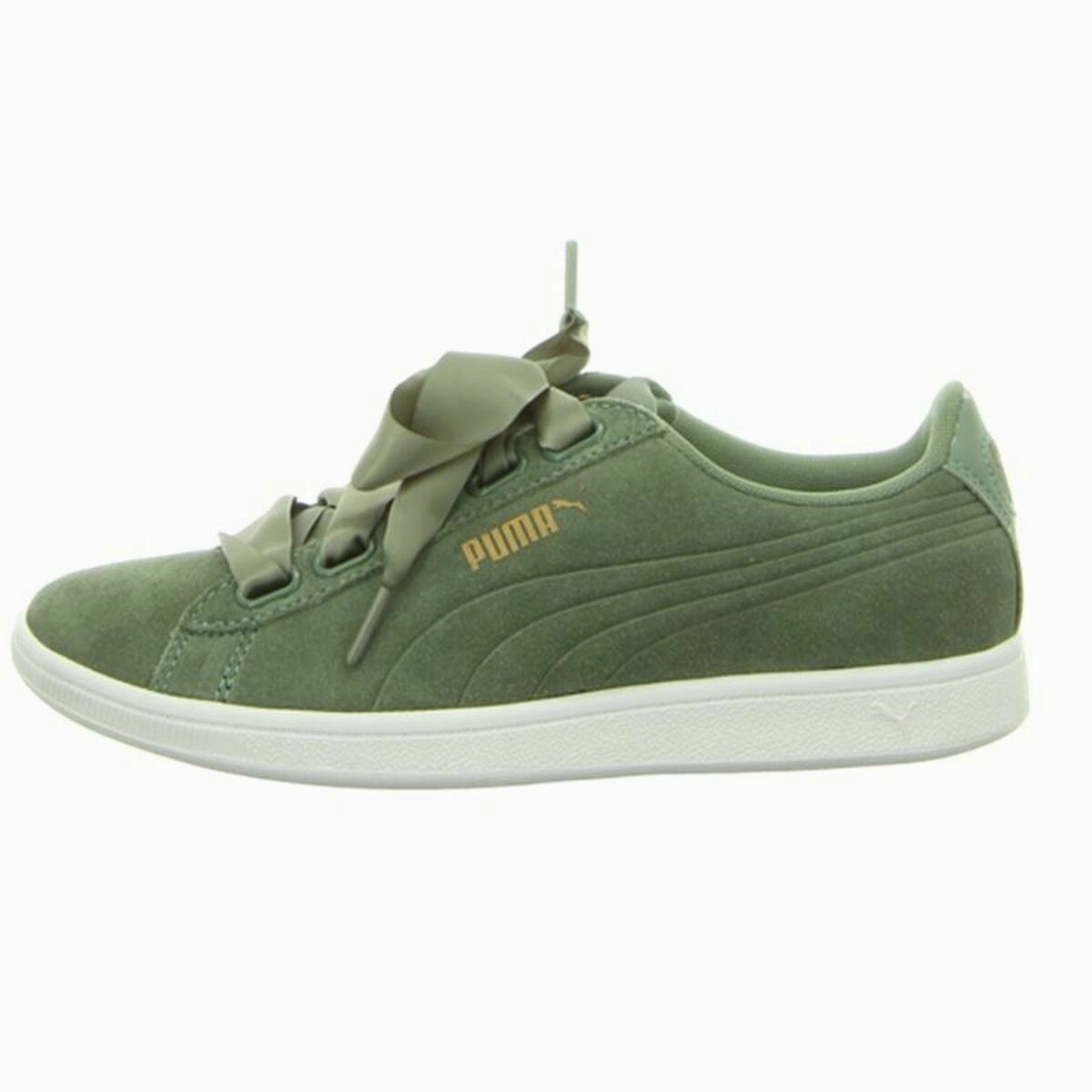 Sports Trainers for Women Puma Vikky Ribbon Sd P Olive Asics Vs Nike Shoes
