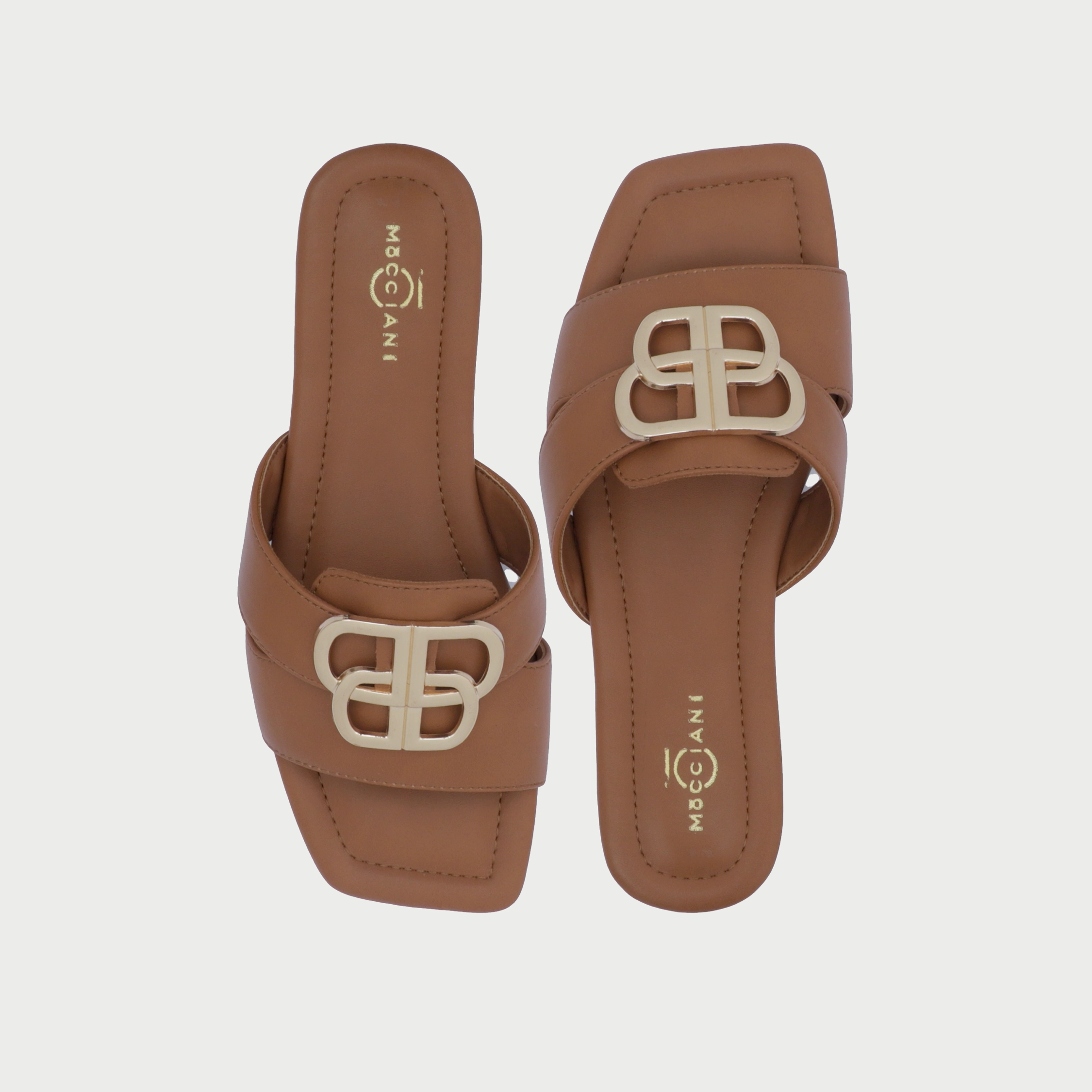 Indian Beaded Flat Shoes MW1881-WOOD