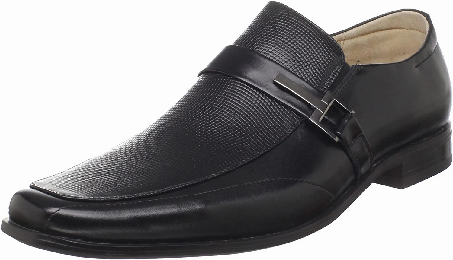 Stacy Adams Men's Beau Moc Toe Bit Slip-On Loafer High Top Loafers