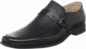 Stacy Adams Men's Beau Moc Toe Bit Slip-On Loafer Vibram Loafers