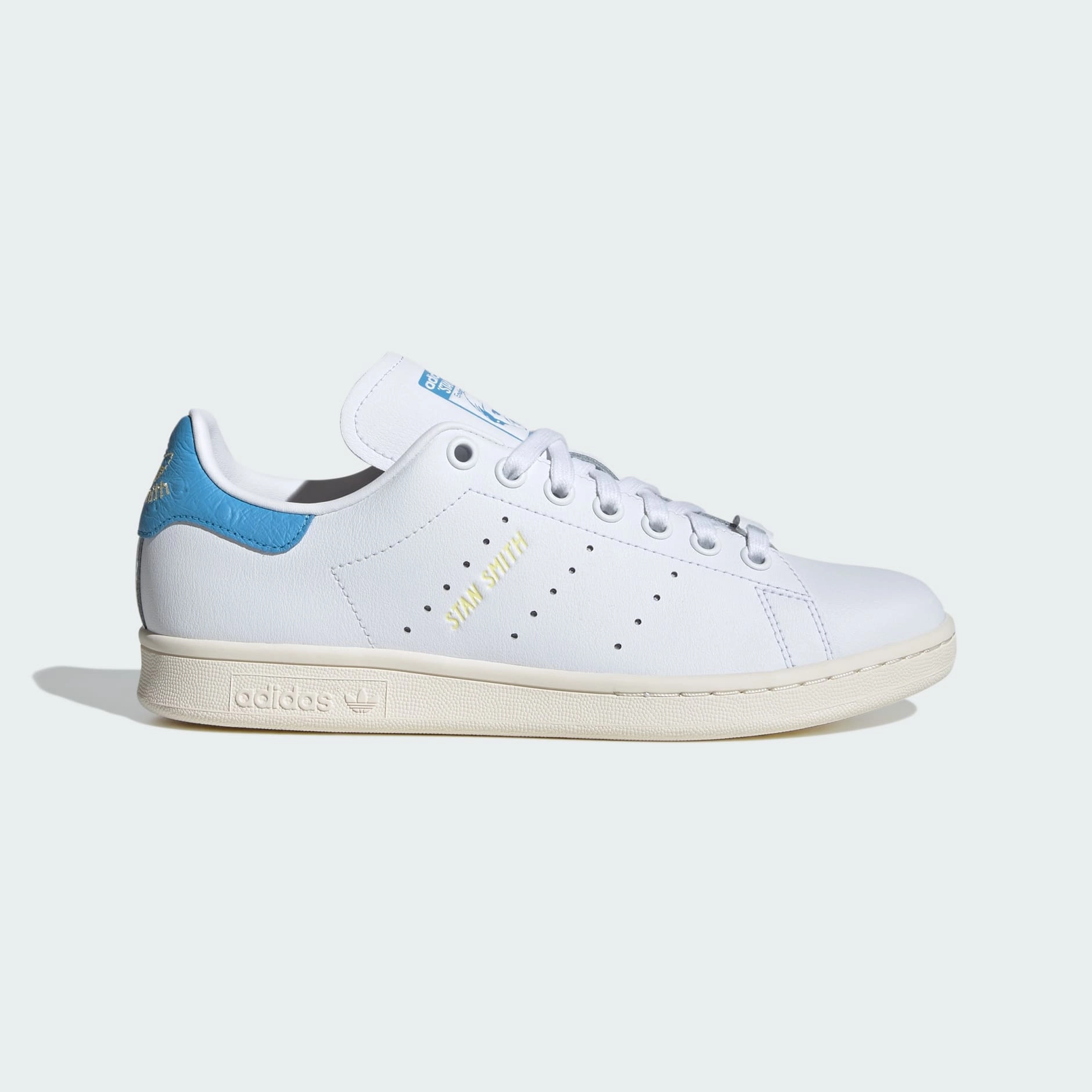 STAN SMITH SHOES - Ftwr White / Semi Blue Burst / Almost Yellow Adidas Originals Adimatic Shoes