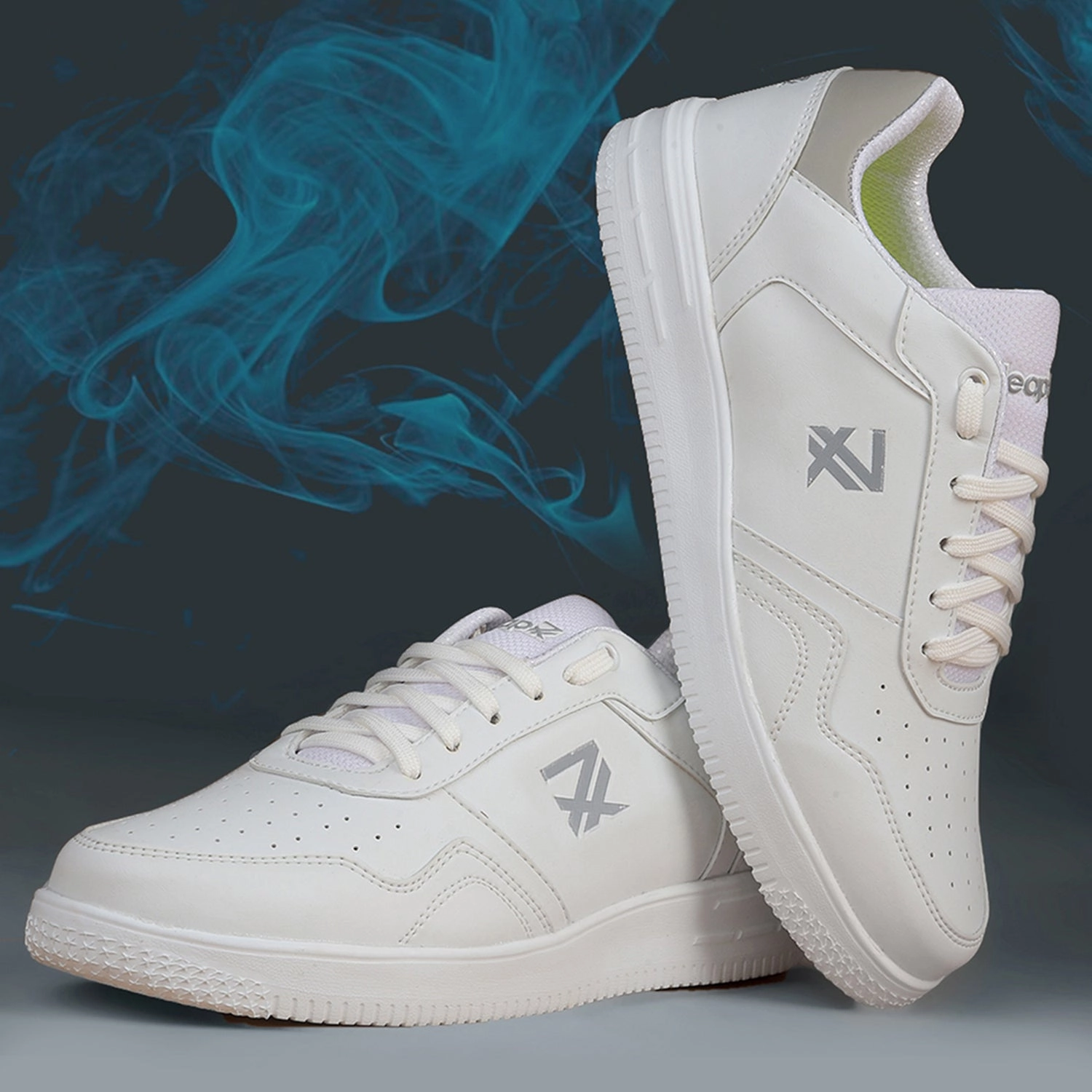 Rockport Casual Dress Shoes Leap7x Casual White Sneakers For Mens SNOOKIS-E By Liberty