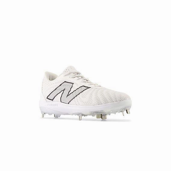 New Balance Men's FuelCell 4040 V7 Metal Baseball Cleats - Optic White / Raincloud - L4040TW7 New Balance Festival Pack