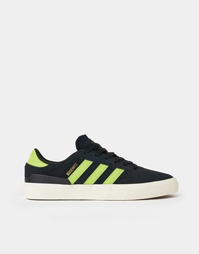 Adidas Exhibit Select Mid Basketball Shoes adidas Busenitz Vulc II Skate Shoes - Core Black/Solar Lime/Gold Metallic