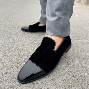 Shoes Flat Sole LS Pure Leather Handmade Wingtip Shoes LS-645