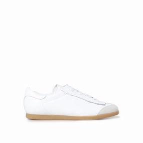 Slipon Sneakers Maison Margiela Low Featherlight Leather And Suede Sneakers