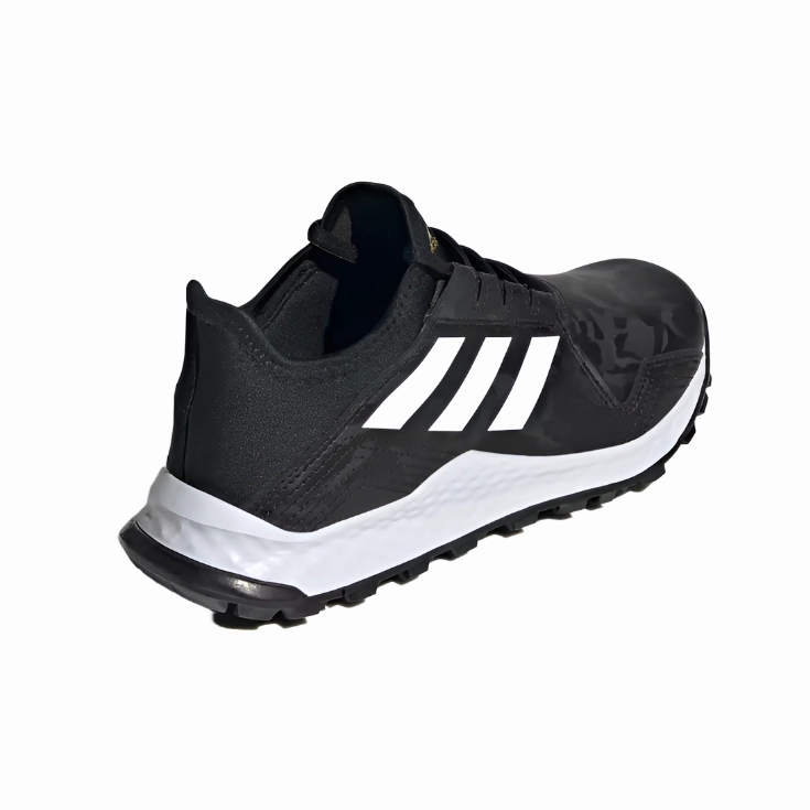 Adidas Kids Hockey Shoes Hockey Youngstar Core Black/Cloud White/Gold Metallic Pro Model Adidas Shoes