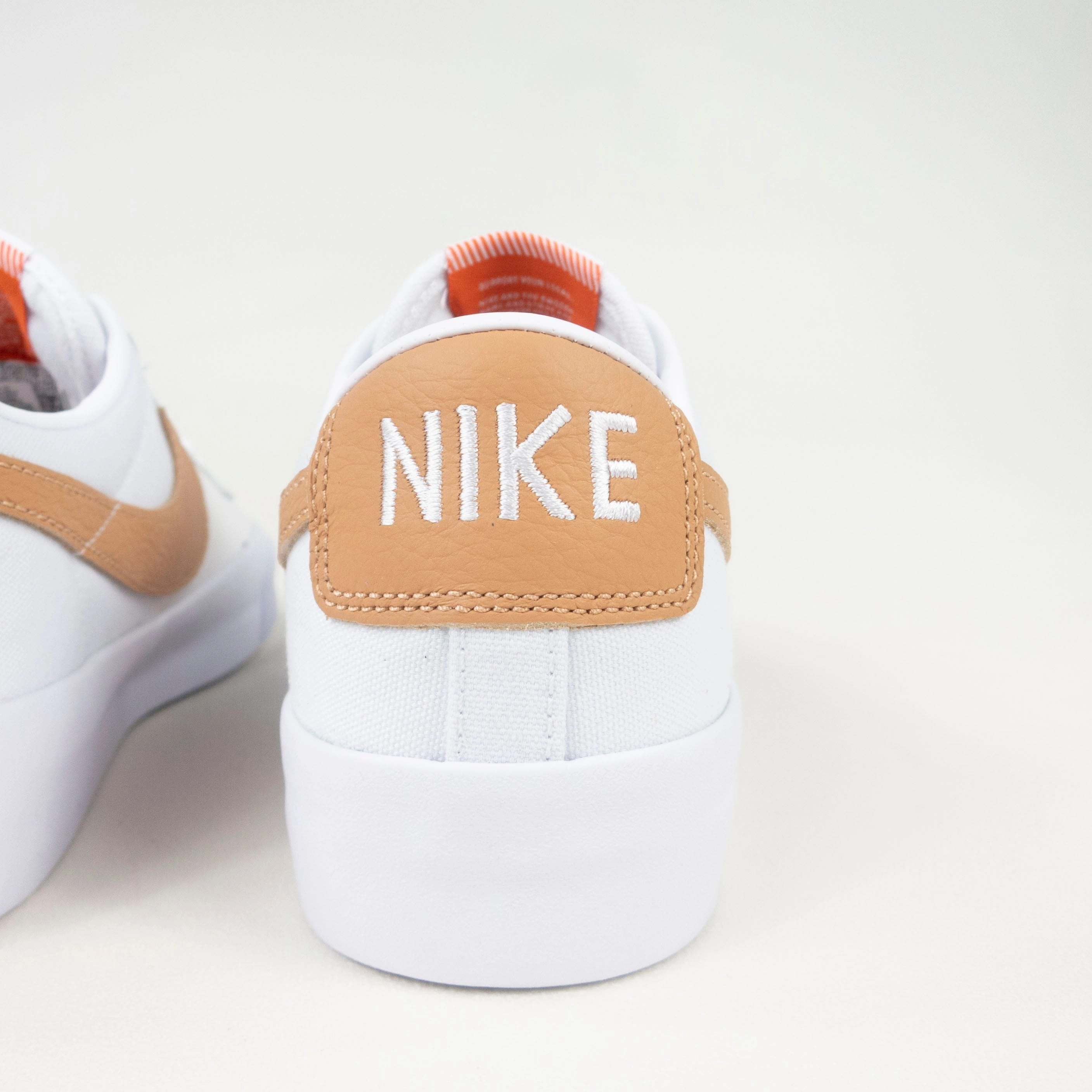Asics Gel-diablo Shoes Nike SB Blazer Low GT Shoes - White / Lt Cognac-White-Lt Cognac (100)