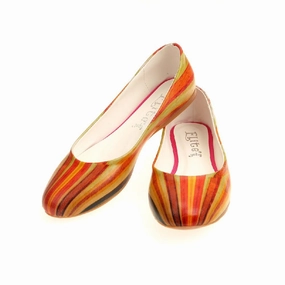 Retro Ballerinas Shoes 1047 Flat Feet Football Shoes