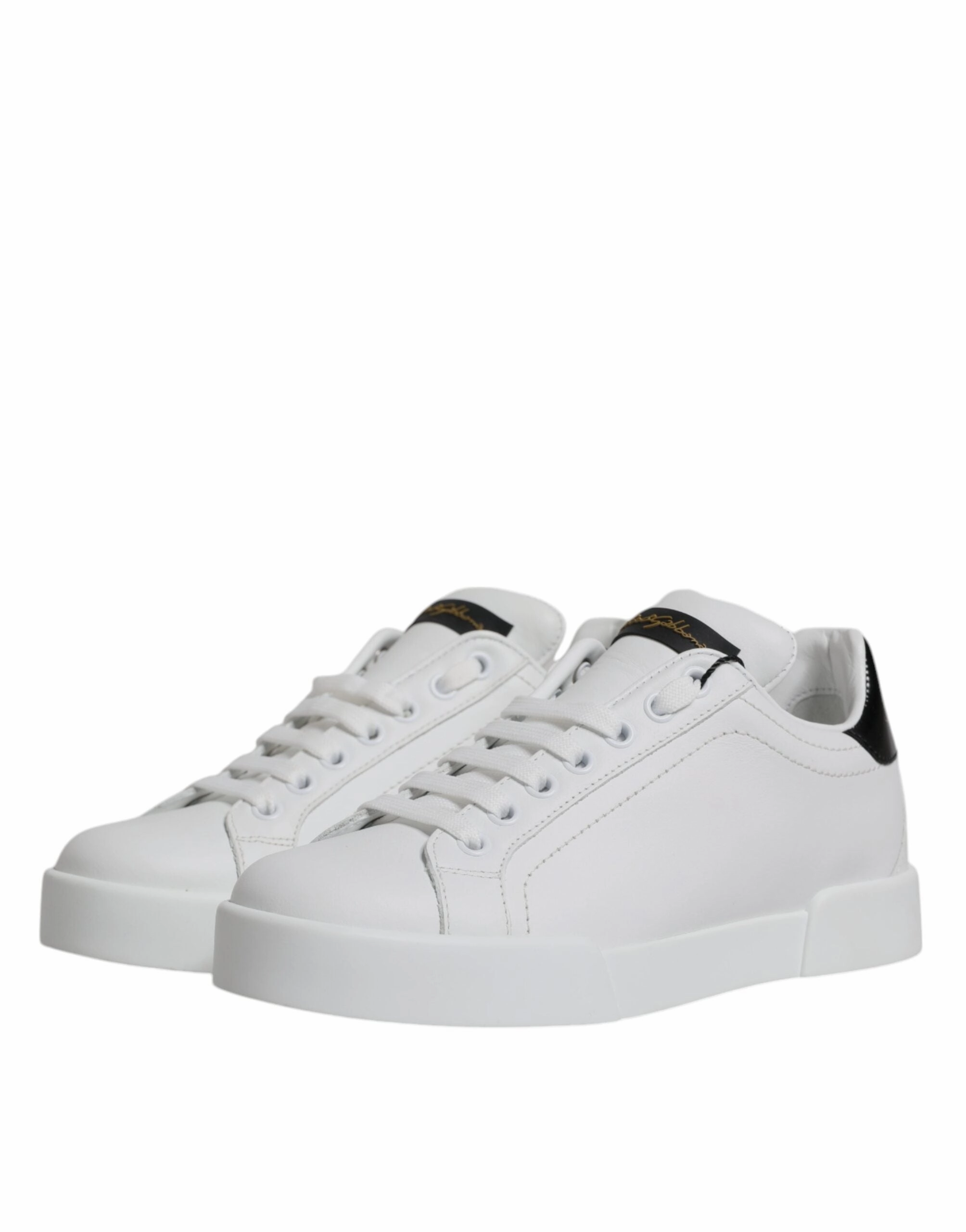 White Leather Classic Low Top Sneakers Shoes Extra Wide Slip On Sneakers