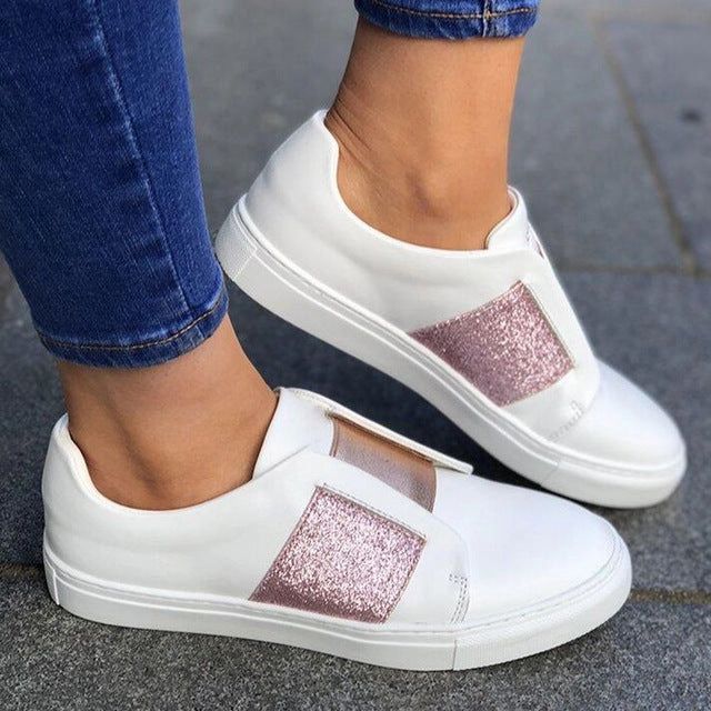 ADISPUTENT Women Sneakers Breathable Mesh Flats Shoes Casual Loafers Shoes Women Boat Shoes Black Comfortable Ballet Shoe Summer