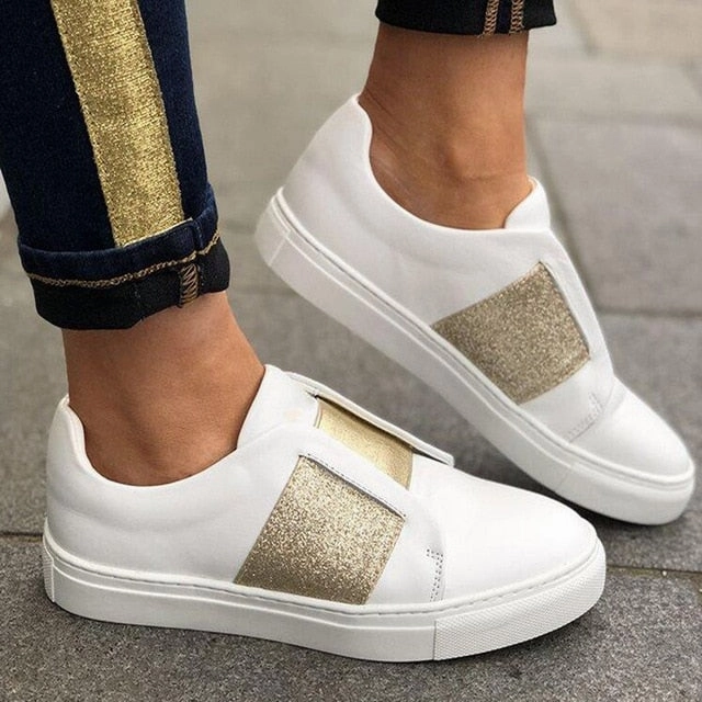 ADISPUTENT Women Sneakers Breathable Mesh Flats Shoes Casual Loafers Shoes Women Boat Shoes Black Comfortable Ballet Shoe Summer