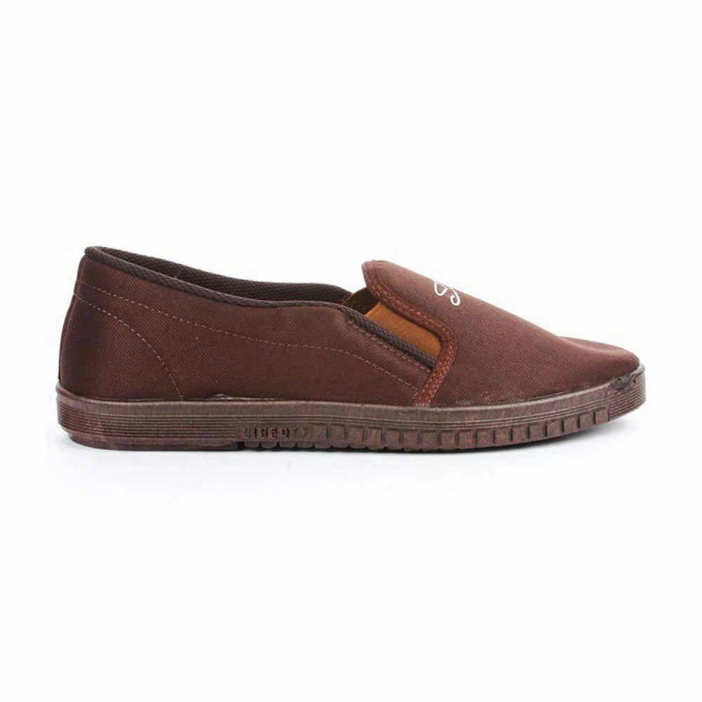 Gliders Casual Brown Slip on Moccasins Shoes For Men JOGGING-E By Liberty Casual Timberland Shoes