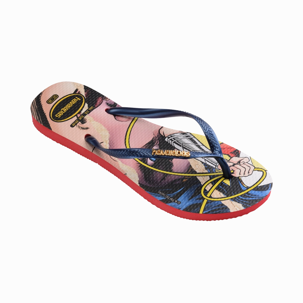 Slim Wonder Woman Flip Flops Flip Flops Roxy Leather