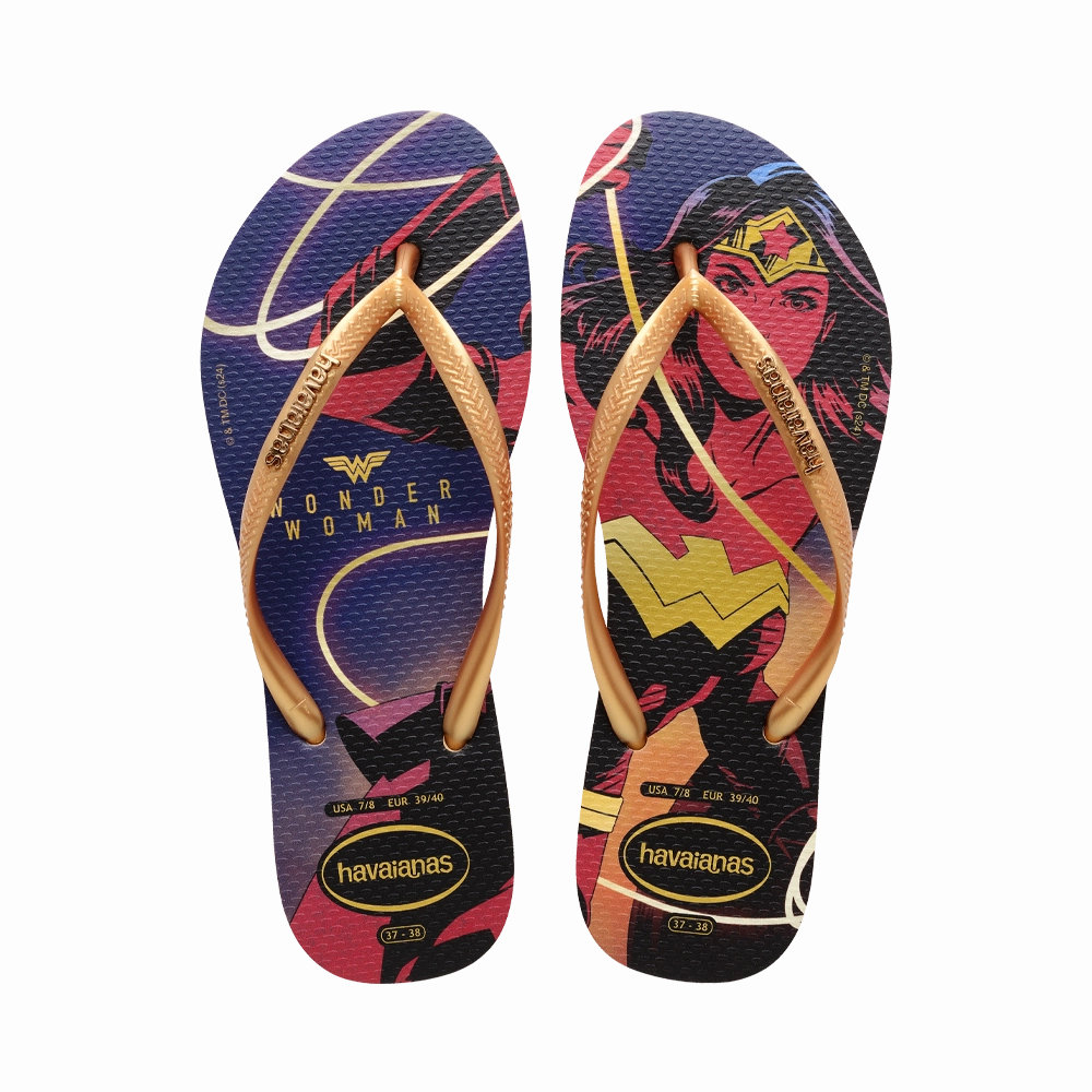 Waimea Flip Flops Slim Wonder Woman Flip Flops