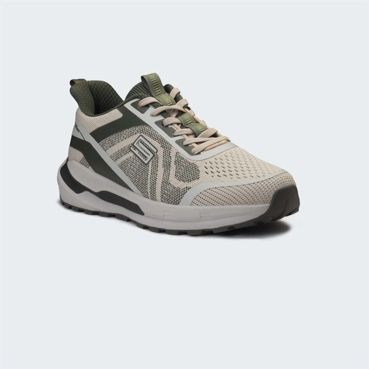 Caliber Shoes Beige/Olive Sport Shoes for Men ( STRYDE 749 ) Air Pegasus Wave Casual Shoes