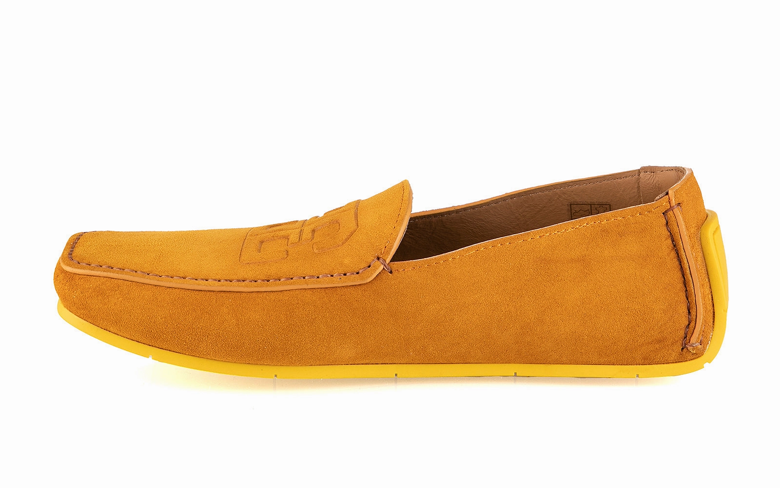 8808 Fabi Loafers / Orange Polka Dot Loafers