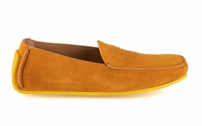 8808 Fabi Loafers / Orange Formal Loafers Shoes