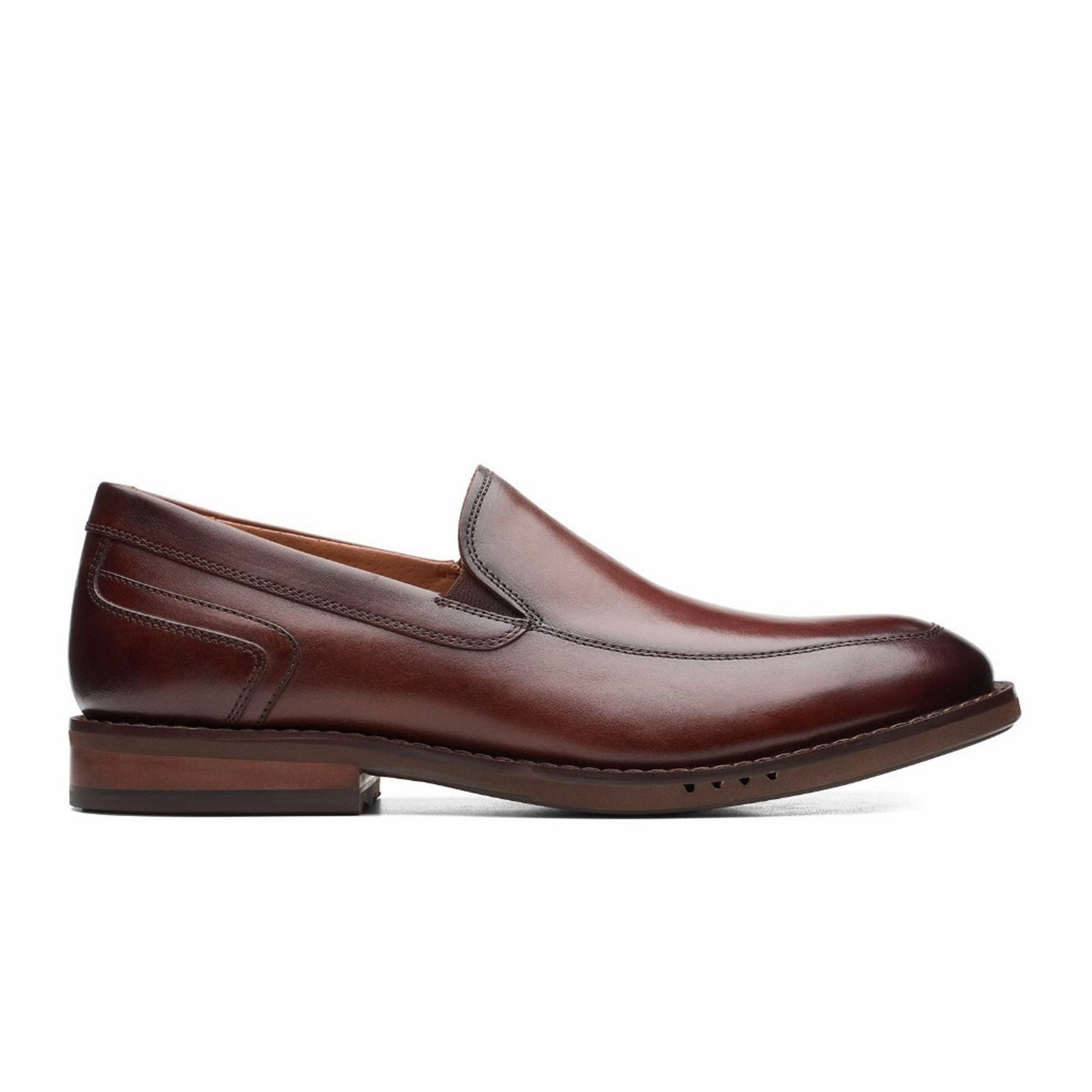 Casual Shoes Aldo Clarks Un Hugh Step Slip On Loafer (Men) - Brown Leather