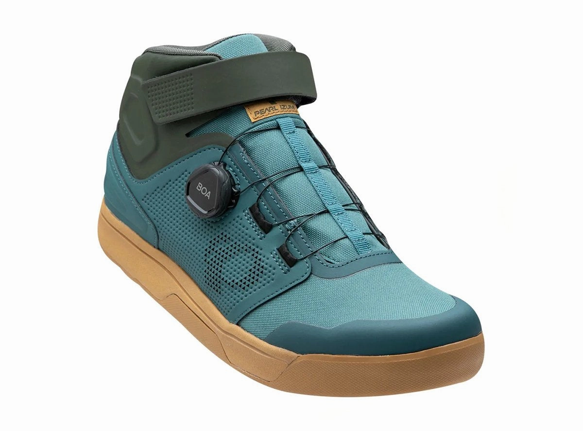 Pearl Izumi X-Alp Launch WRX Mid MTB Shoe - Spruce-Forest Stability Walking Shoes