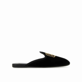 Everyday Running Shoes Miu Miu Black Calfskin Mules