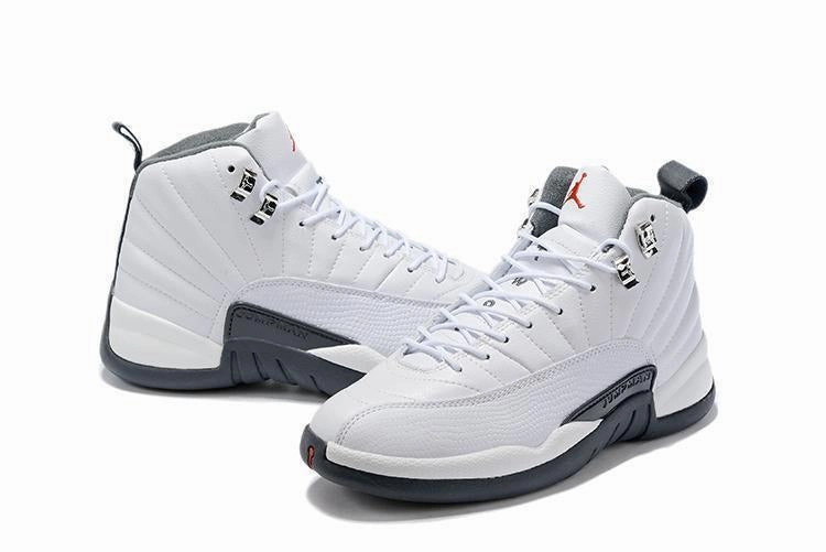 Nike Jordan 12 Official White Men's Shoes Asics Throwing Shoes