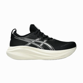 ASICS Gel-Nimbus 27 Black Lake Grey Asics Structured Running Shoes