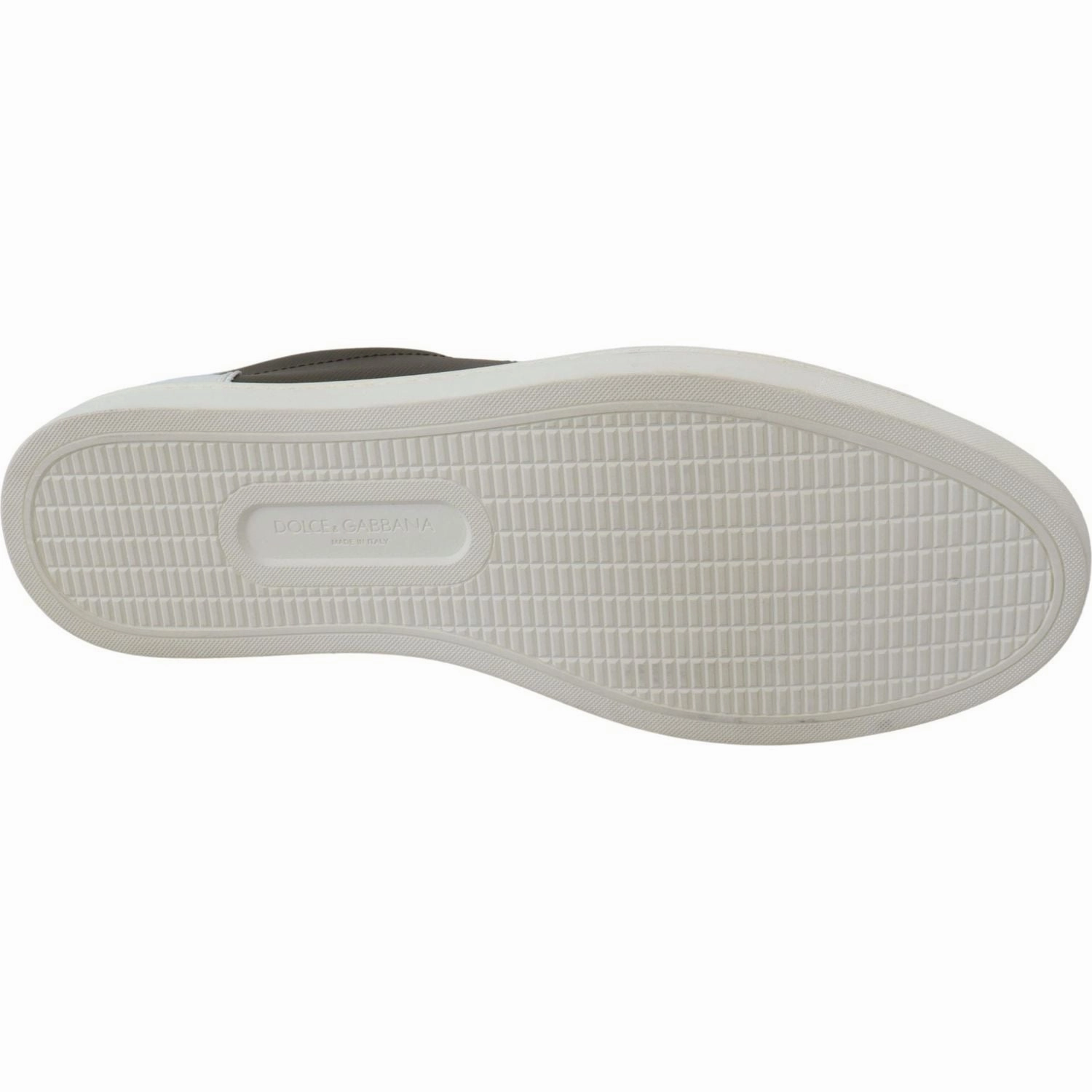 Casablanca Sneakers Dolce & Gabbana White Green Leather Low Top Sneakers Shoes