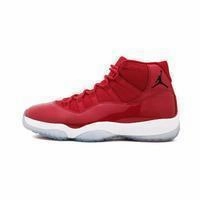 Men's Jordan 11 Retro Basketball Shoes - Red Asics Shoes For Standing All Day