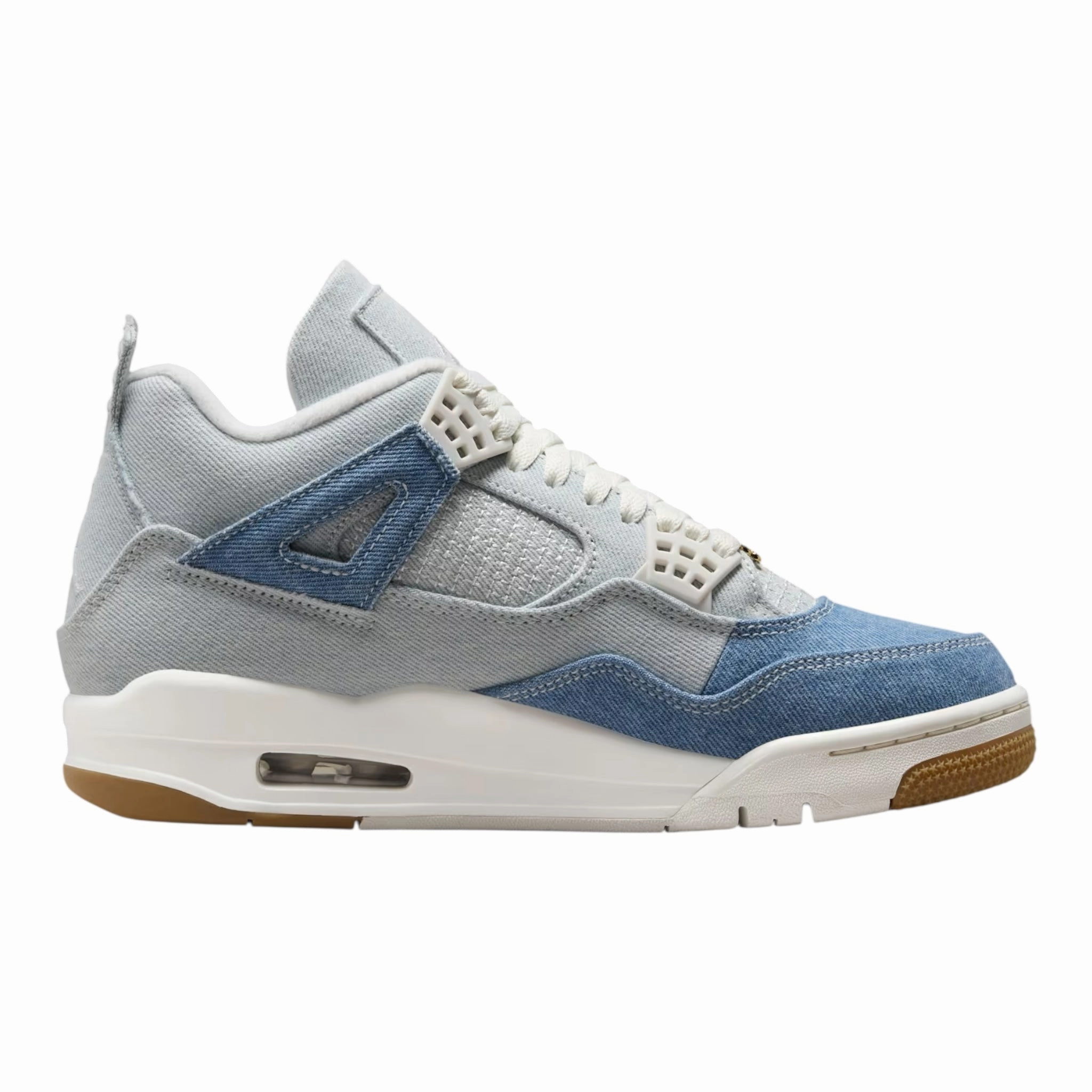 Footwear Sneakers Jordan 4 Retro TEX Denim Worn Blue (Women's)