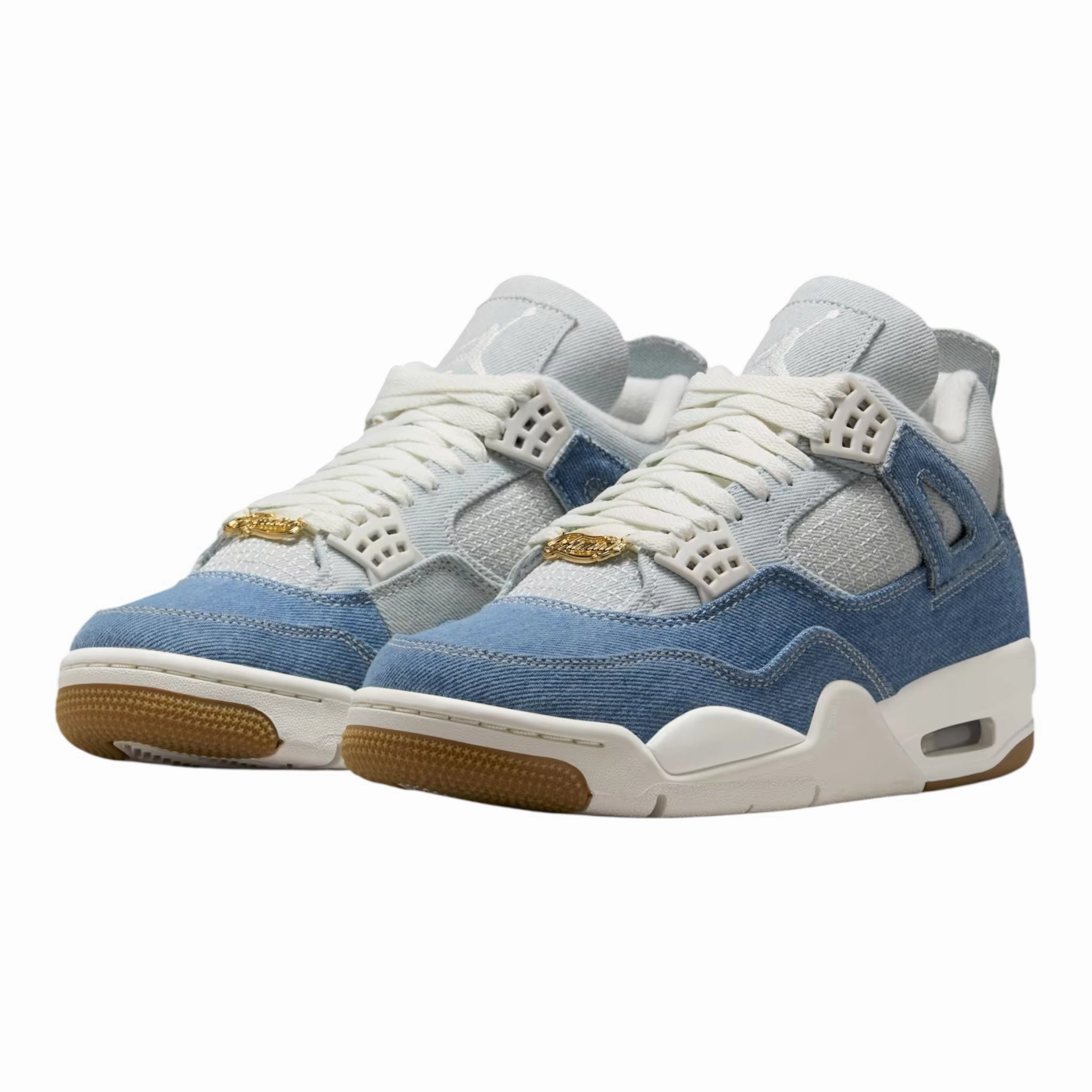 Jordan 4 Retro TEX Denim Worn Blue (Women's) Easy Spirit Sneakers On Sale