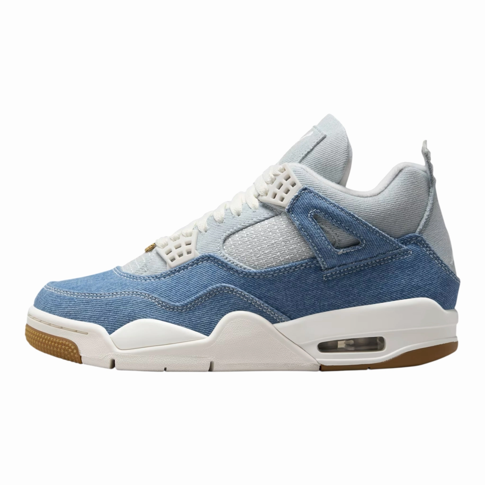 Jordan 4 Retro TEX Denim Worn Blue (Women's) Champion Sneakers