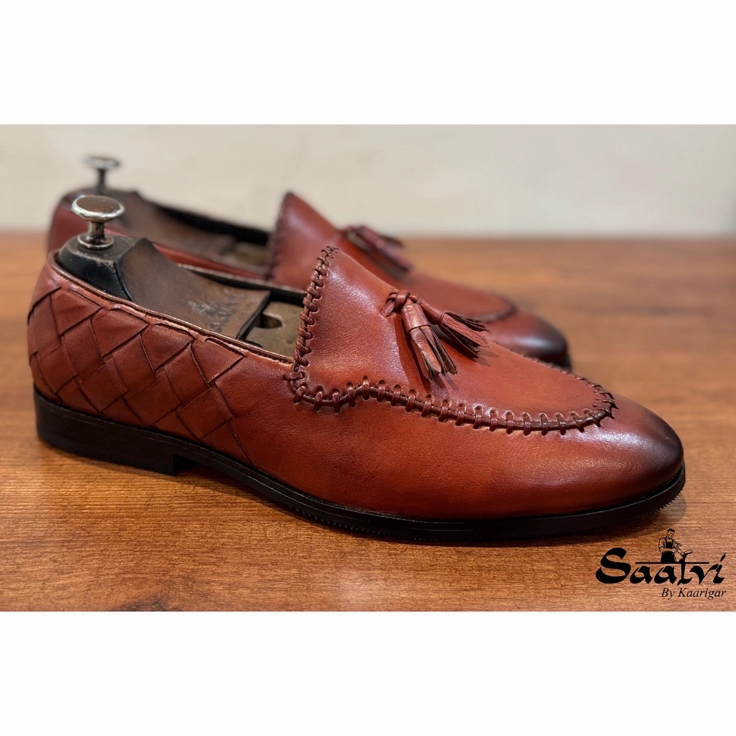 Gael - Brown Weaved Loafers Sam Edleman Loafers