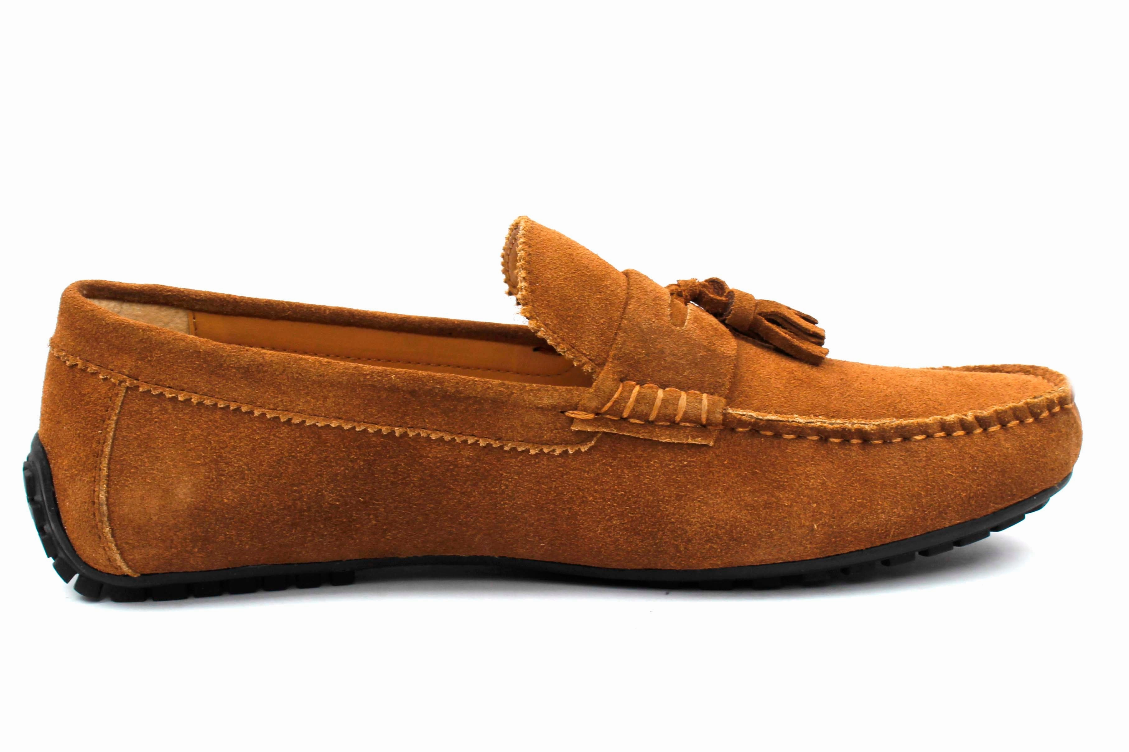 Leather Loafers Women Tan Loafers