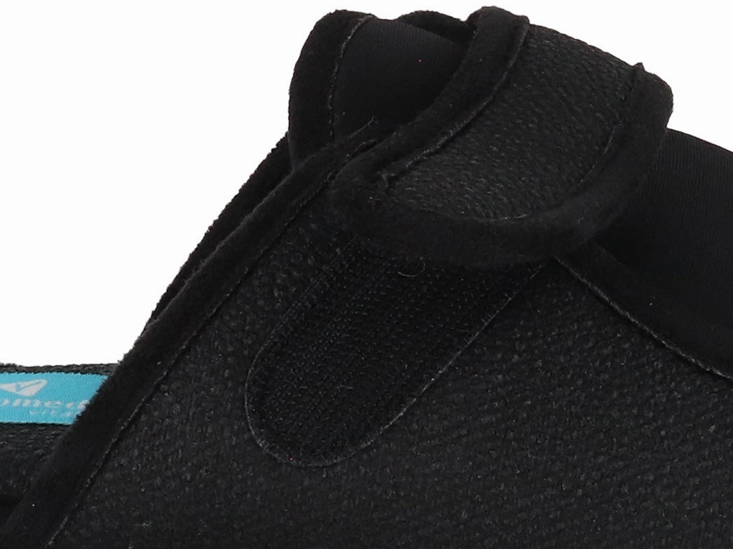 Slippers With Faux Fur Varomed Vital Men Slippers 'Mika', black