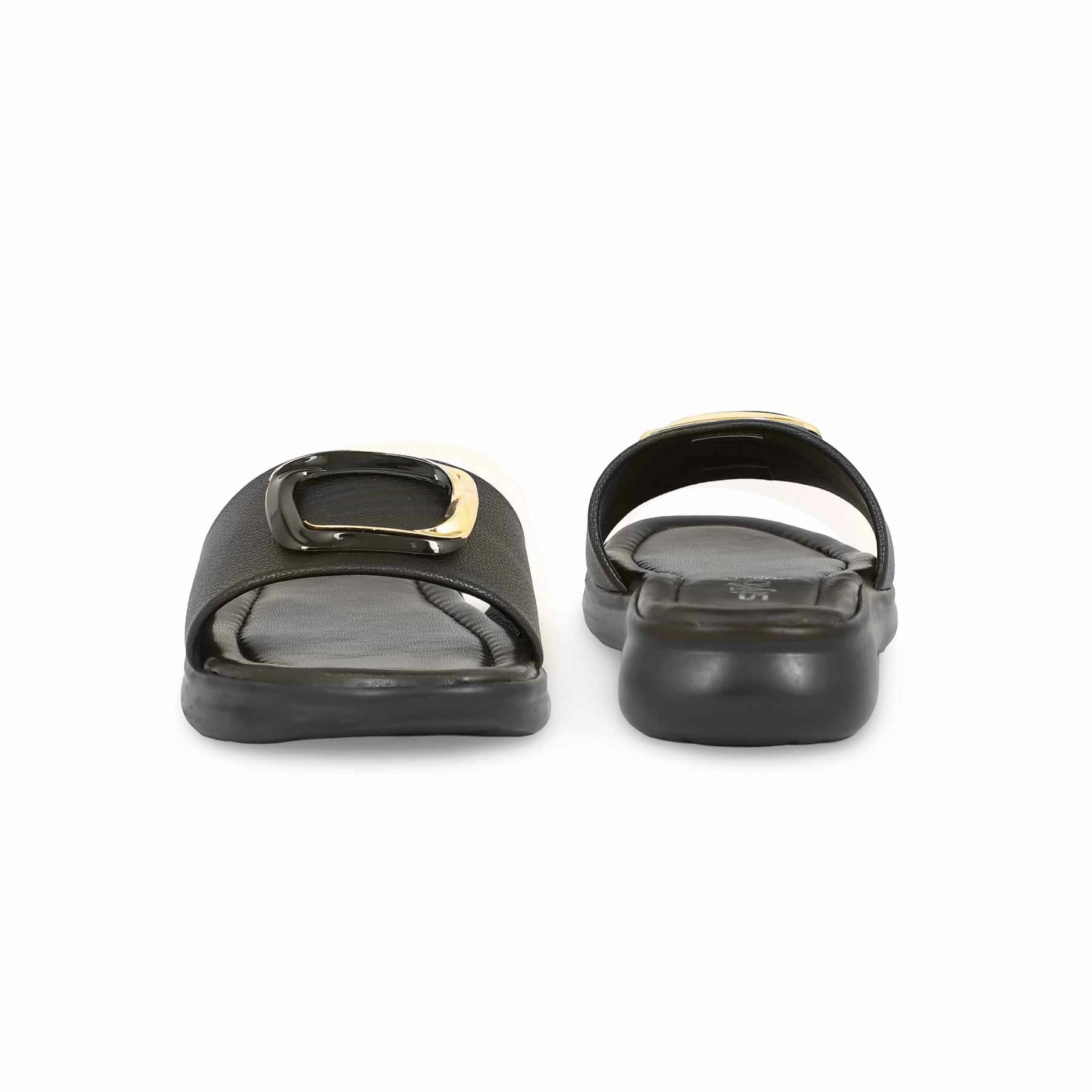Bob Slippers Black Formal Slipper PU0517
