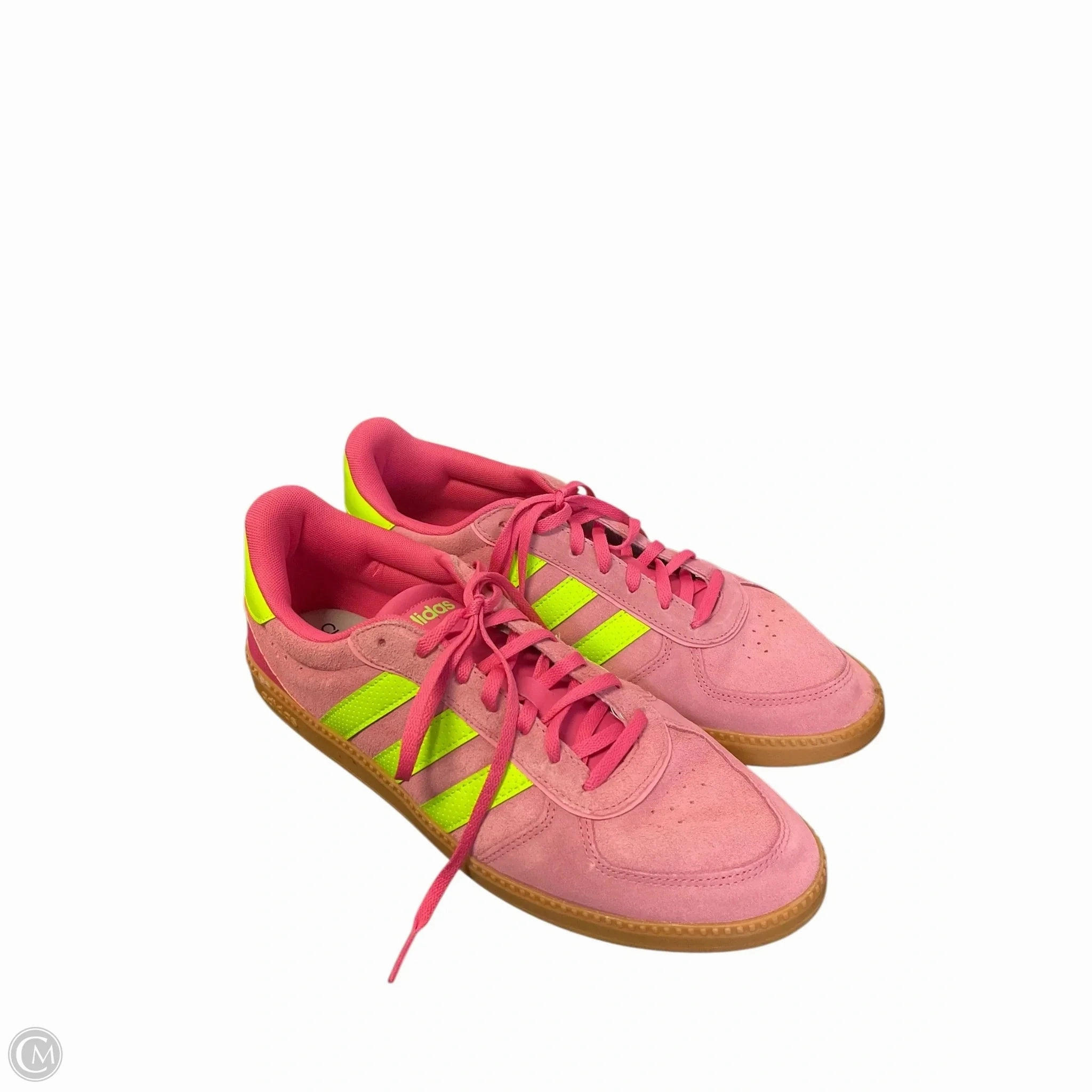Adidas Hamburg Shoe Shoes Athletic By Adidas In Pink & Yellow, Size: 11
