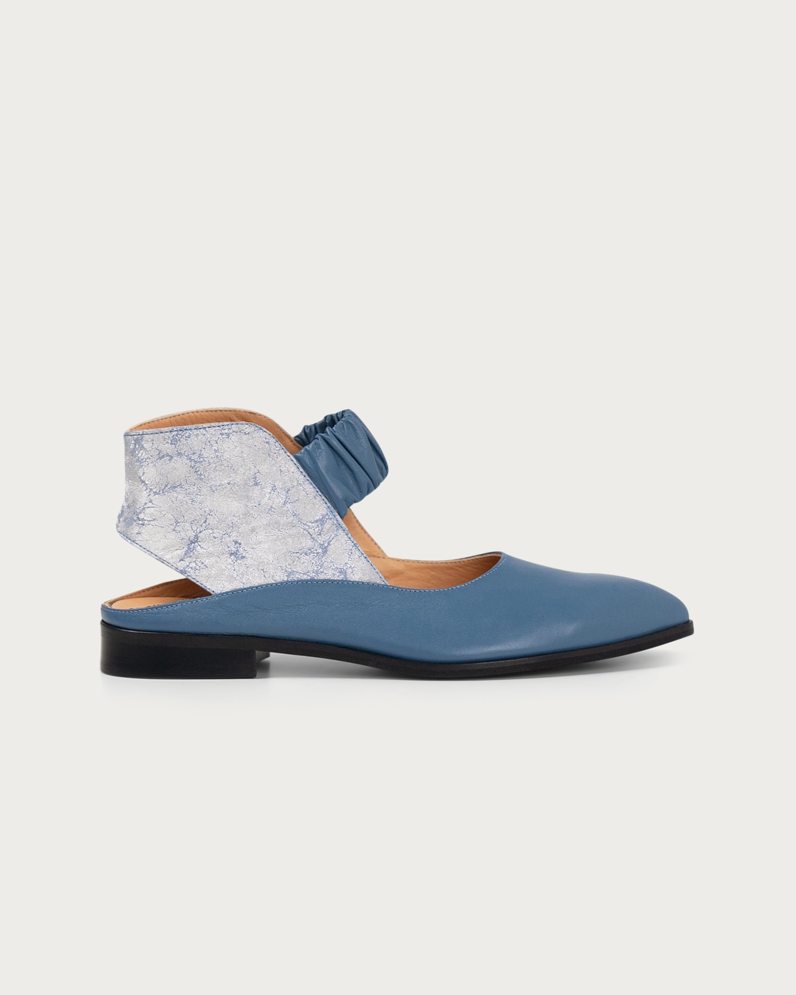 Dollhouse Shoes Flats Tamara blue sandal