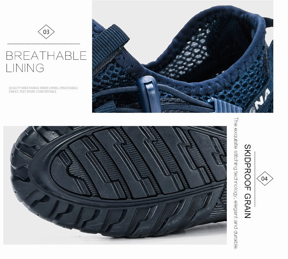 All Season Casual Shoes New Popular Casual Shoes Men Lac-up Lightweight Comfortable Breathable Walking Sneakers