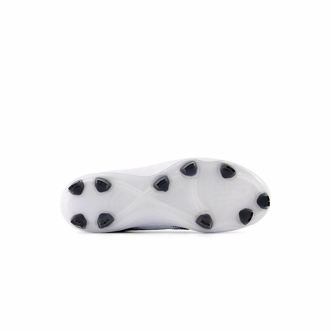 New Balance 827 New Balance Men's FuelCell 4040 V7 Molded Baseball Cleats - Black / Optic White - PL4040K7