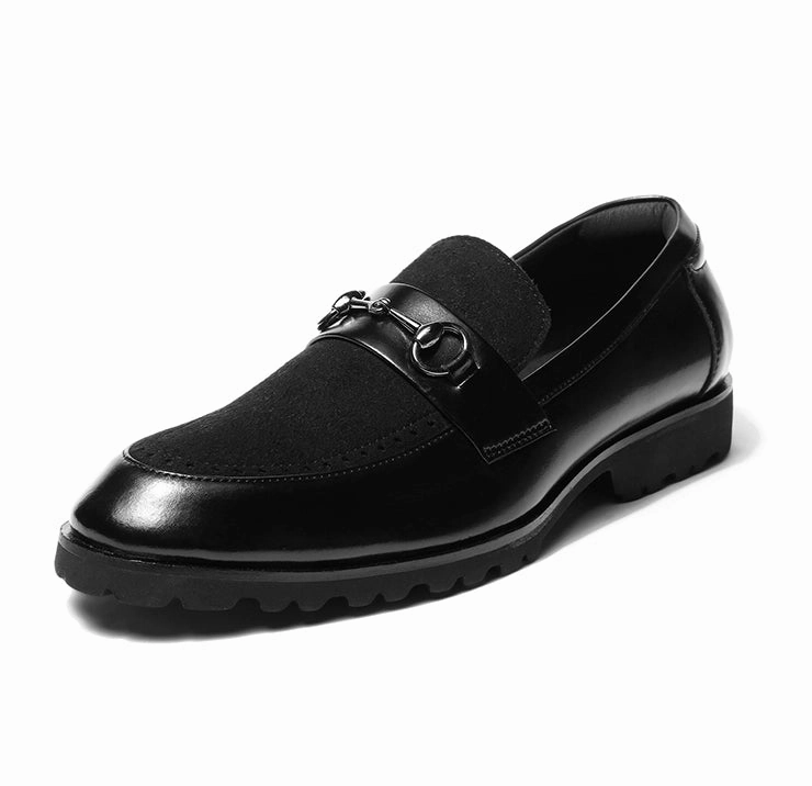 Martin - Black Suede Featherlite Loafers Loafers Glory Tubing