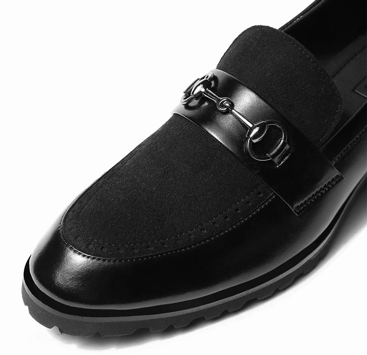 Berkley Penny Loafers Martin - Black Suede Featherlite Loafers