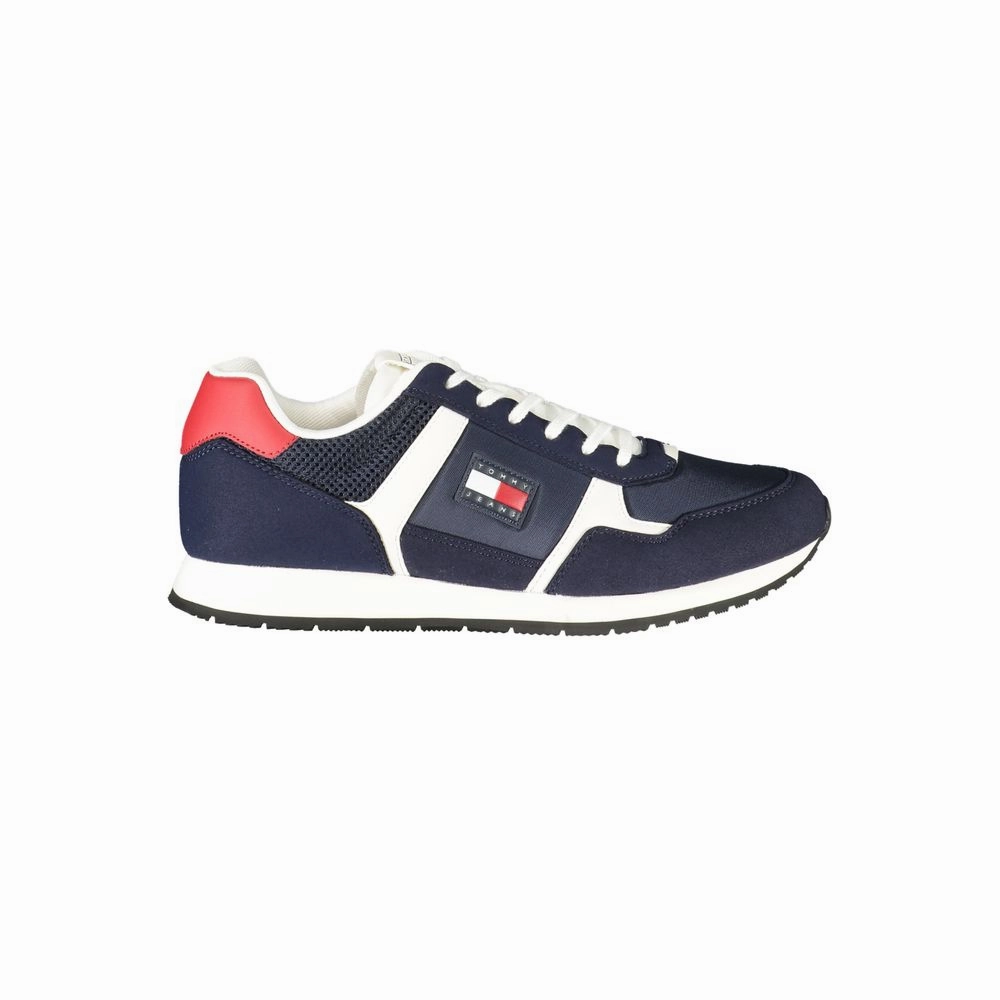 Ice Cream Sneakers Tommy Hilfiger Blue Polyester Men Sneaker