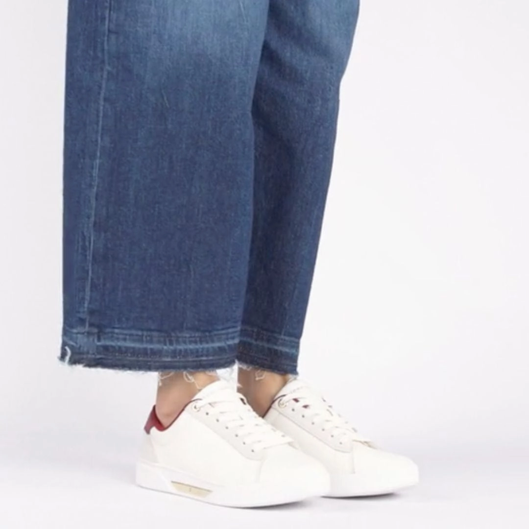 Tommy Hilfiger Chunky Runner FW0FW07818-WHTPNK Paul Green Sneakers