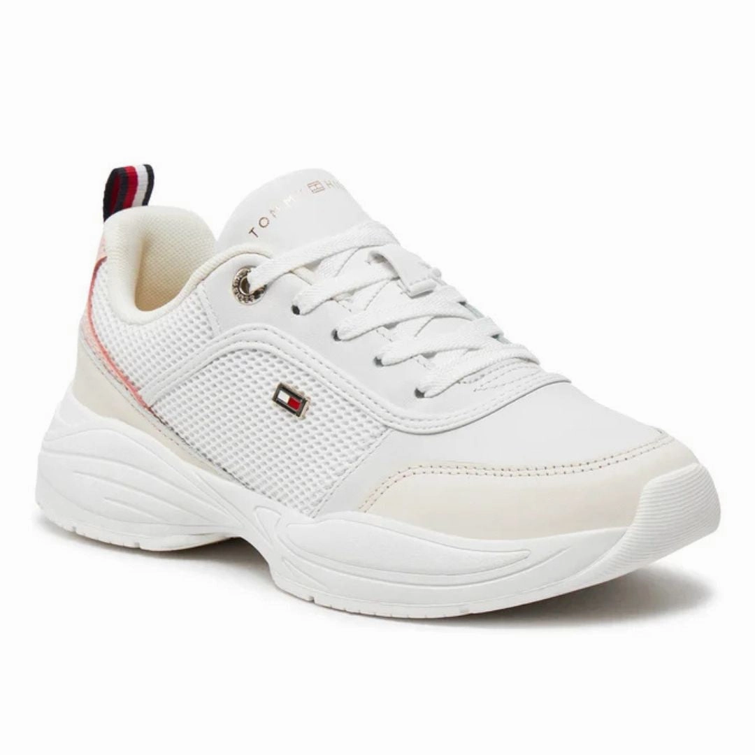 Tommy Hilfiger Chunky Runner FW0FW07818-WHTPNK Go Walk Sneakers