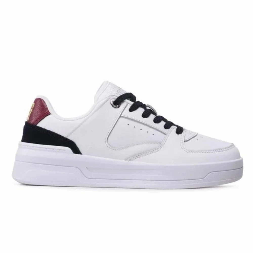 Spira Sneakers Tommy Hilfiger Leather Basket Sneaker Women FW0FW06951-WHT