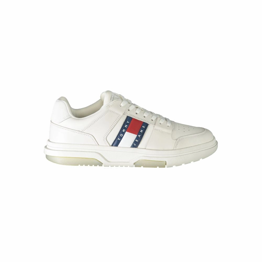 Tommy Hilfiger White Leather Men Sneaker Sam Edelman Sneakers